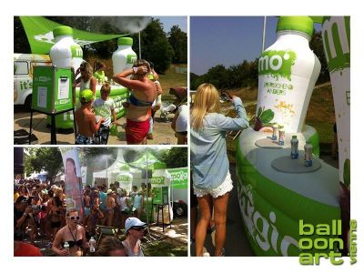 Infobar / Sonderinflatable, aufblasbare Info Bar und Eventtisch / MO / Beach Volleyball Grand Slam - Klagenfurt