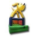 Hüpfburgen - Aufblasbare Hüpfburg / Modell: MB Doggy / Standfläche: 3x4 m